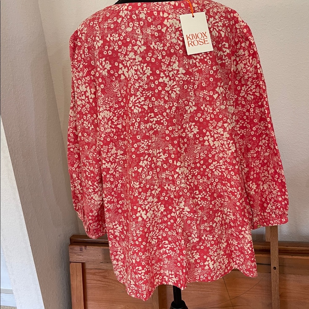 Knox Rose Floral Blouse XXL - Picture 5 of 11